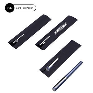 Black Card Pen Pouch