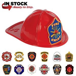 Stock Children Plastic Firefighter Helmet Hat