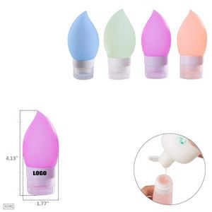 60ml Silicone Water Drop Travel Bottle
