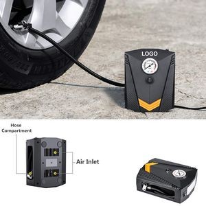 Portable Tire Inflator Pump With Flashlight