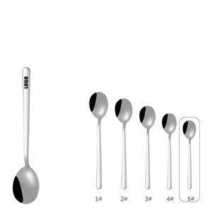 4.60 Inch Silver Dessert Coffee Spoon