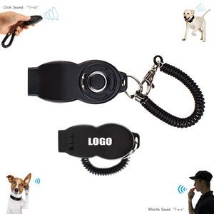 Whistle Pet Training Sound Clicker With Band