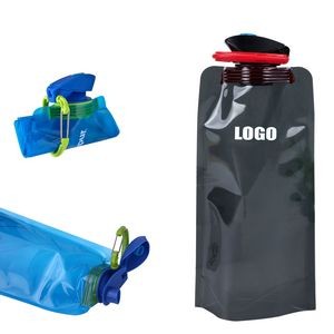 Foldable Water Pack With Carabiner Lid