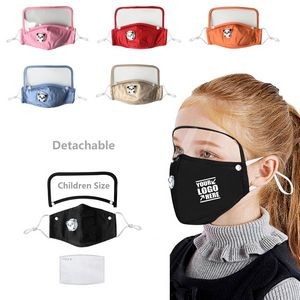 Children Valved Detachable Goggles Mask With Filter