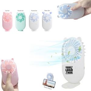 Cute Ear Fan With Phone Stand
