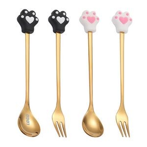 Paw Dessert Coffee Spoon Or Fork