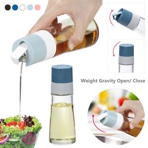 Auto Gravity ON/OFF Olive Oil Bottle Dispenser 7 Oz