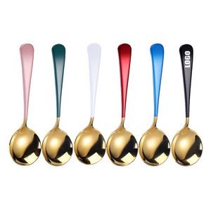 6.22 Inch Dual Color Gold Spoon