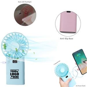 3 IN 1 Power Band Fan With Flashlight