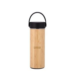 500ml Bamboo Stainless Steel Cups Mug