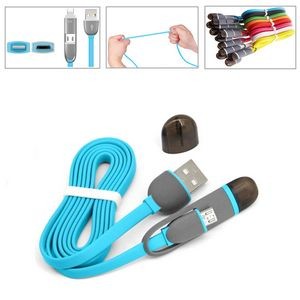 2 In 1 USB Charge Cable