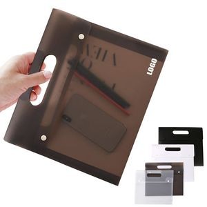 A4 Document Folder With Handle