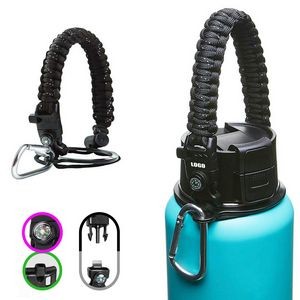 Paracord Bottle Holder With Multi Tools