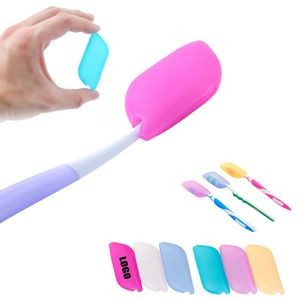 Silicon Toothbrush Head Cover Case