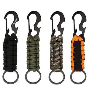 Emergency Rope Keychain With Bottle Opener