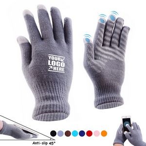 Thin Touch Screen Gloves With Anti-slip Texture