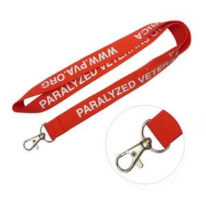 Polyester Neck Lanyard w/ lobster clip