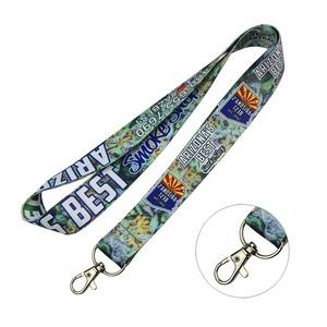 Sublimated Neck Lanyard w/ lobster clip