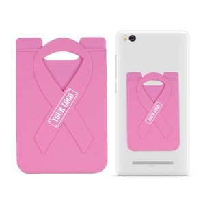 Pink Ribbon Phone Wallet