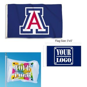 3' x 5' Single-Sided Polyester Flag