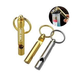 3 in 1 Whistle Bottle Opener Key Chain