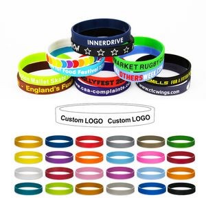 Youth Debossed Silicone Bracelet