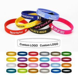 Solid Color Silicone Bracelet