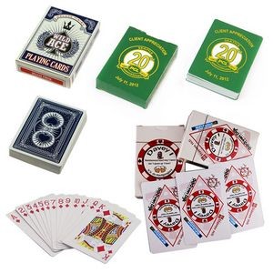 Full Color Printed Poker Playing Cards