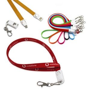2 in 1 Lanyard Charging Cable