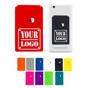 Silicone Snap Phone Wallet