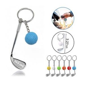 Golf Club Keychain