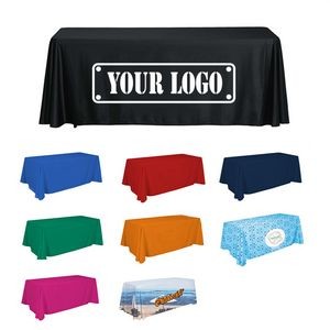 6 ft Full Color Custom Throw Table Cover
