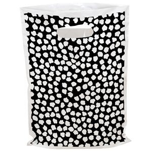 Playful Patterns Designer Full-color Plastic Bag 9" x 13"