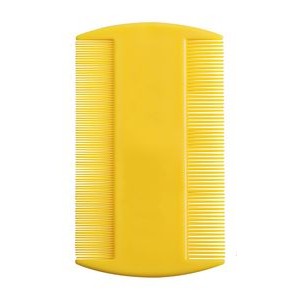 Neon Flea Comb Yellow