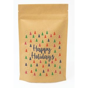 Bold Christmas Trees Predesigned Kraft Barrier Pouch 5" W x 8" H x 2.5" D