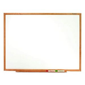 Wood Frame Melamine Dry Erase Board (36"x48")