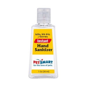 1oz Custom Hand Sanitizer Triangle Bottles