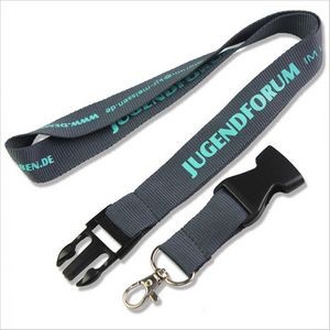 1" Buckle Release Polyester Lanyard