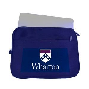 Neoprene Laptop Sleeve w/ Zipper Closure & Front Pocket and inside compartment