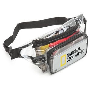 Customized Waterproof Waist Bag Clear Transparent Fanny Pack