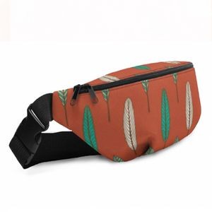 900D+3mm EPE Foam Fanny Pack with Full color Print