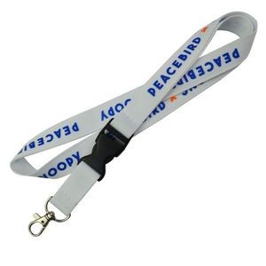 1/2" Buckle Release Polyester Lanyard