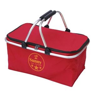 Oxford Cloth Picnic Insulated Cooler Bag