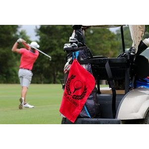 Jewel Collection Golf Towel w/ Corner Grommet (Screen Print)