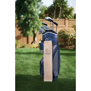 Diamond Collection Golf Towel w/ Tri-Fold Grommet (Screen Print)