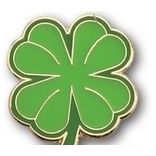 "Four Leaf Clover" Stock Pin