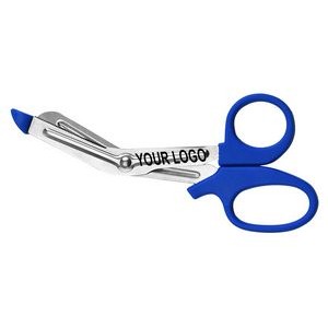 6.5" Stainless Steel Bandage Shear Scissor-4-Color Logo
