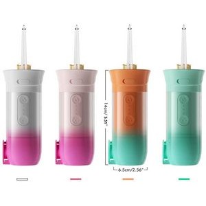 USB Rechargeable Cordless Water Flosser Portable Oral Irrigator Tooth Cleaner Kit