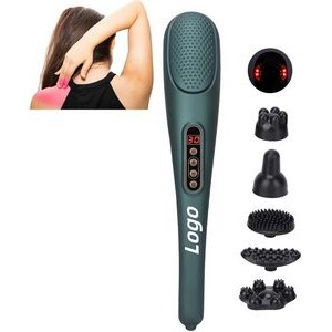 Wireless Massage Instrument Intelligent Handheld Vibrator Muscles Relax Waist Shoulder Massager