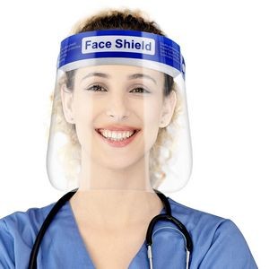 Safety Face Shield, All-Round Protection, Anti-Fog Lens, Lightweight Transparent Shield